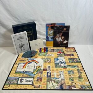 The Game of Pilgrim's Progress By Family Time 1994 VERY RARE Complete Christian